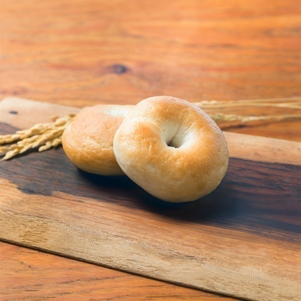 【新発売】米粉のもっちりベーグル(プレーン10個入)