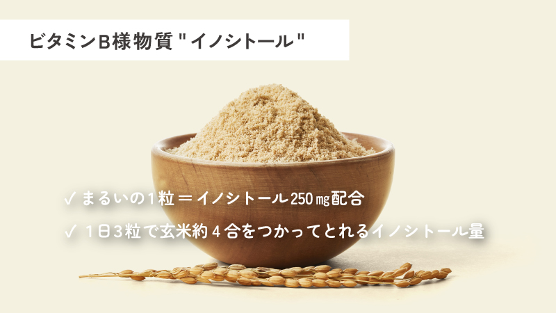 まるいの説明 イノシトールとは